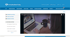 Desktop Screenshot of charityauctionstoday.com